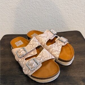 DV by Dolce Vita Women's Snakeskin Sandals
